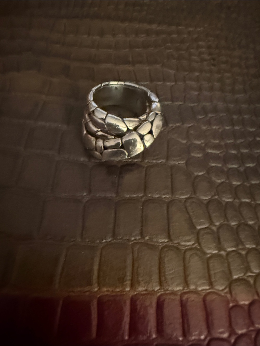 .925 John Hardy Kali Pebble Ring (Size 7) - 16.75g